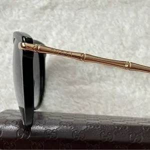 NWB Authentic Gucci GG3771s Oversized Sunglasses Gray-Black Gold Gucci | Accessories | Nwb Authentic Gucci Gg377s Oversized  main image 2